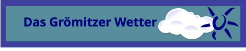 Das Grömitzer Wetter